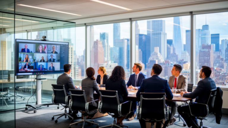 Visioconférence New York Streaming